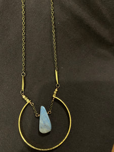 Labradorite Circlet Necklace