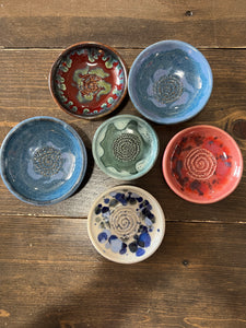 Handmade Pottery Dipping Bowls