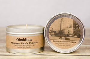 Obsidian Candle