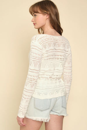 Crochet Sweater Top