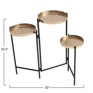 Foldable 3-Tier Plant Stand