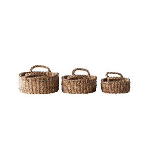 Seagrass Oval Basket