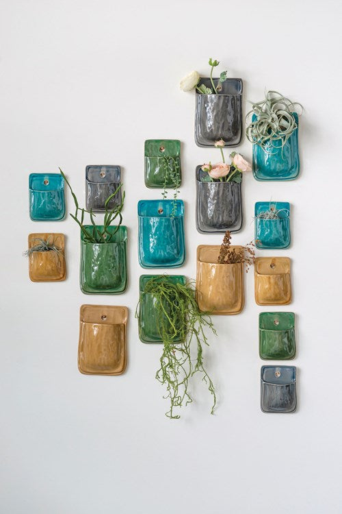 Terra-cotta Wall Planter, Bright Color