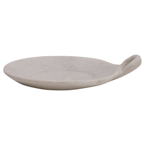 Marble Dish with Handle Lg