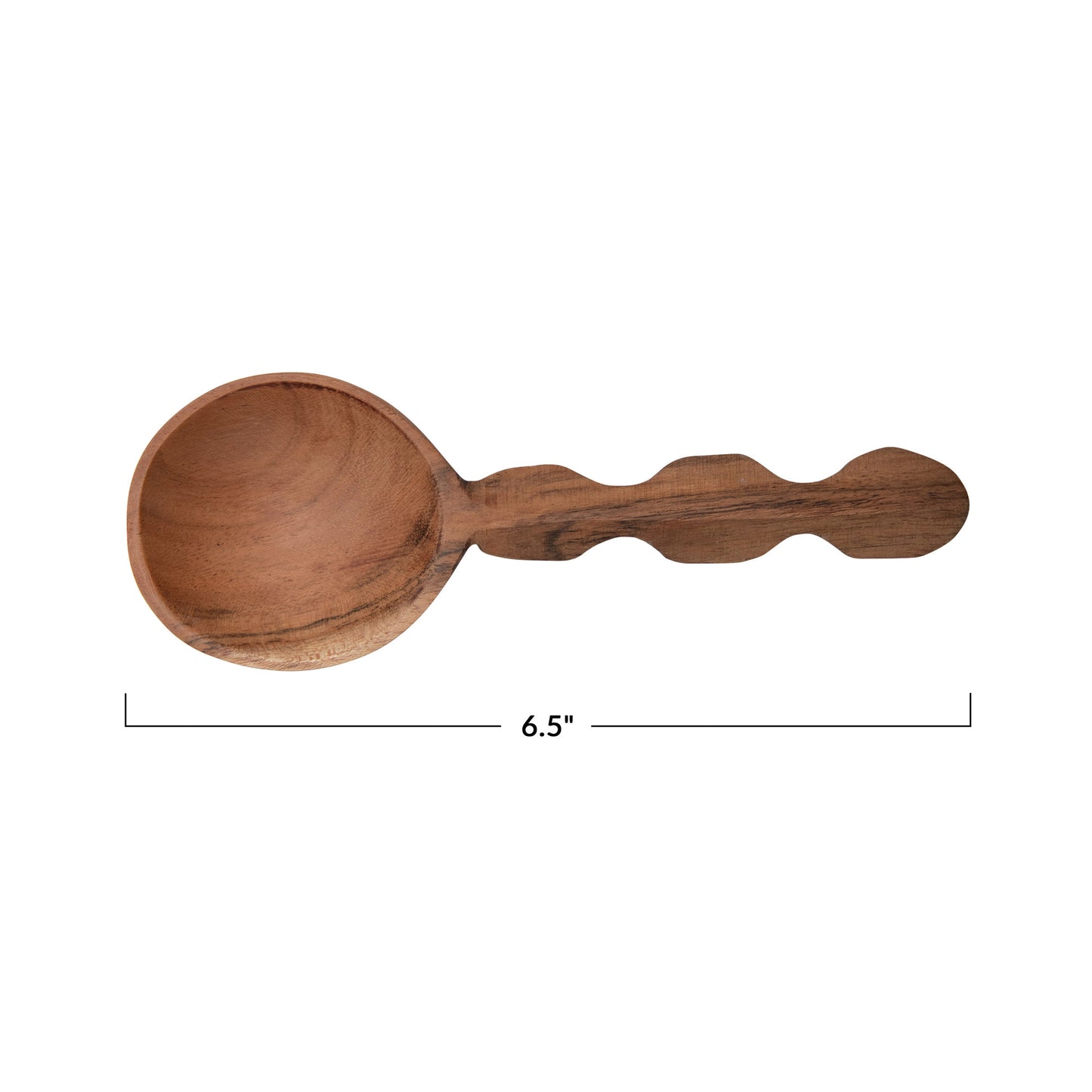 Hand-Carved Acacia Wood Spoon