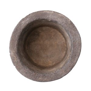 Decorative Concrete Animal Feeder Bowl