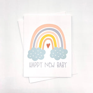 Happy New Baby Greeting Card
